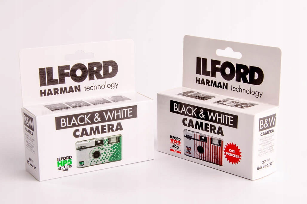Disposable camera with ILFORD HP5+ 135 / 24+3 frames Model HP5 400/27