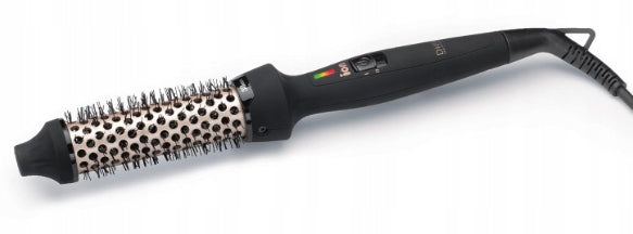Diva Pro Styling Ceramic Heating Brush 30mm Curls or Waves and Volume