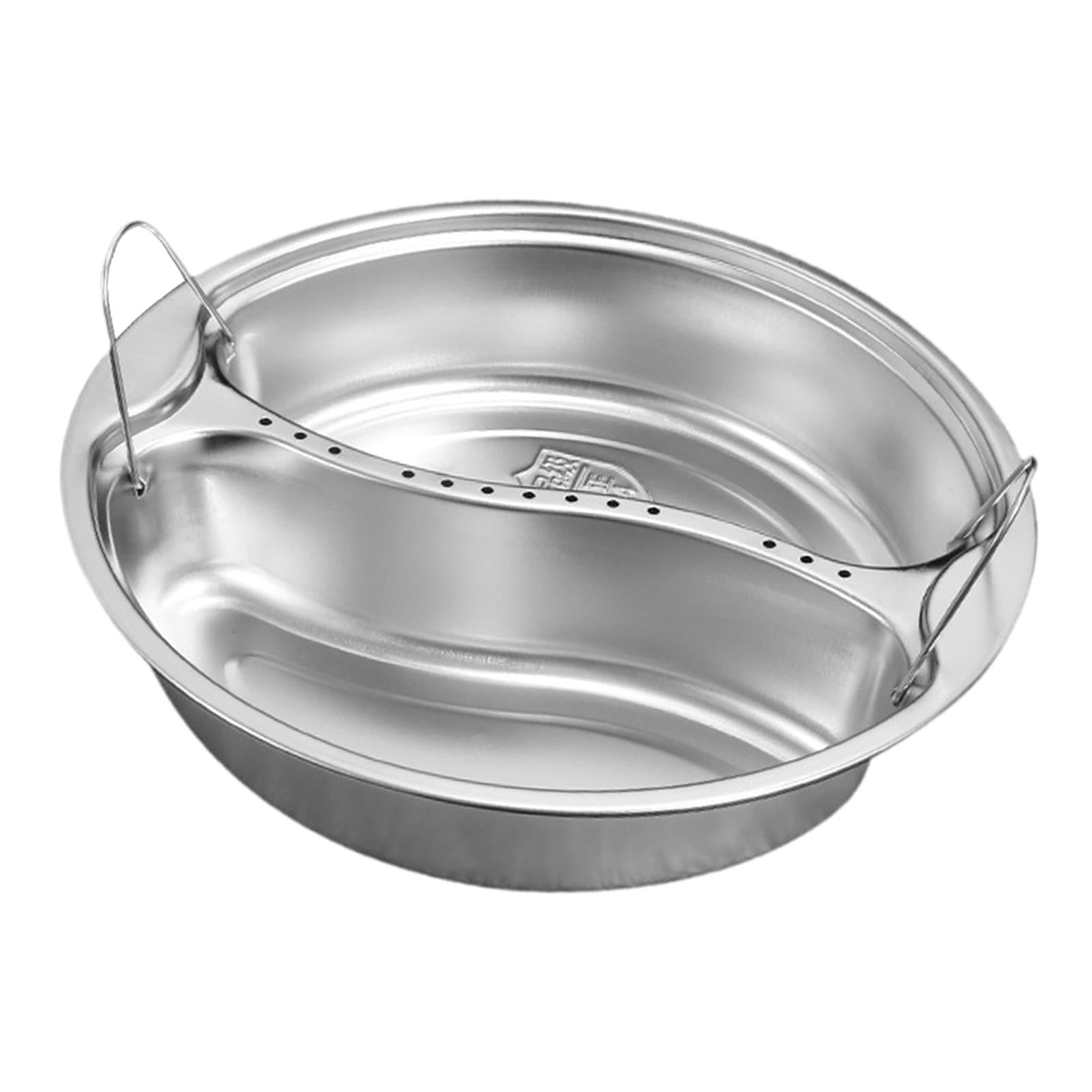Divided Food Steamer Tray Multifunctional Round Steaming Tray Rice Large Packaging status original