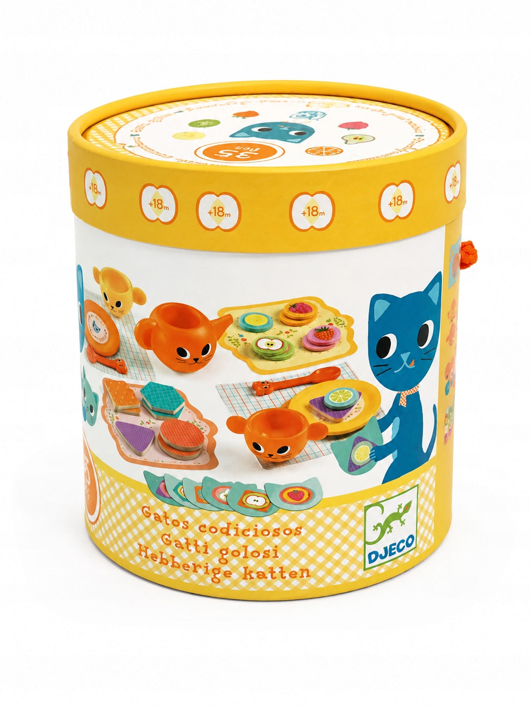 Djeco Set of Wooden Tea and Biscuits 35 elements 18 months +