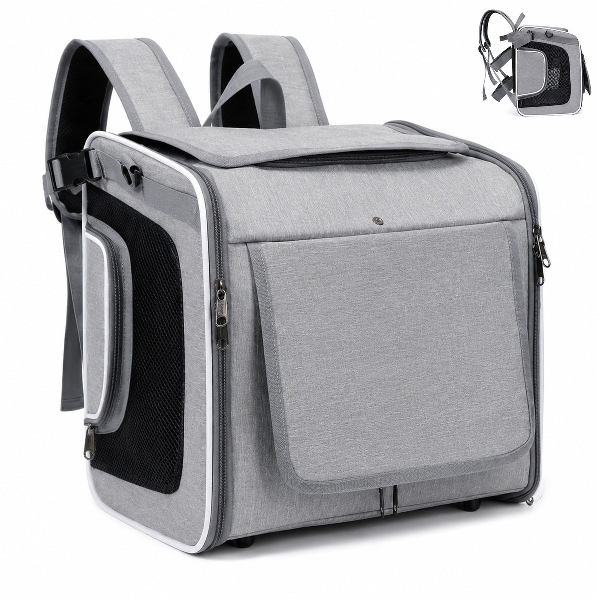 Dog Backpack Cat Carrier Airflow Pet TRANSPORTER CAT BAG DOG 58×31×26 cm