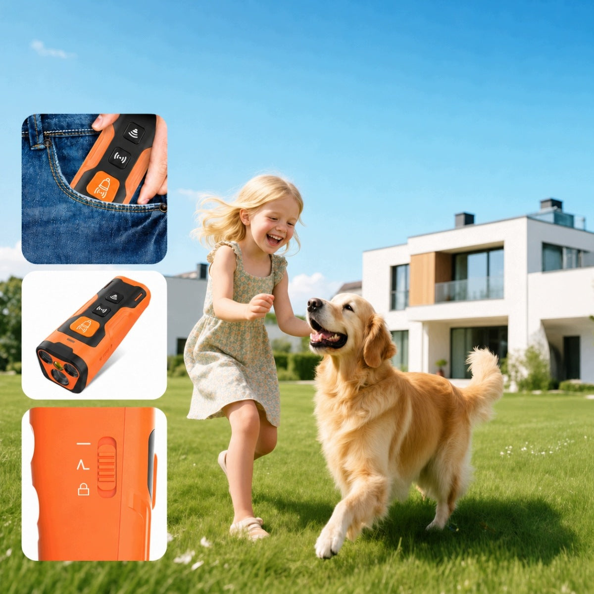 Dog Barking Prevention Device, Ultrasonic Dog Repellent Brand no brand