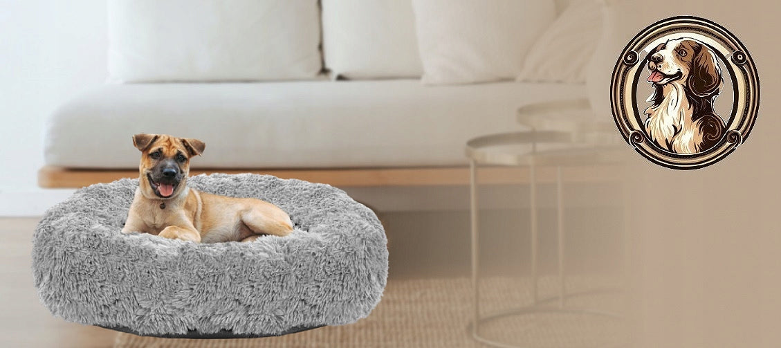 Dog Bed Cat Cloud Shaggy Bedding Plush Soft 80 cm Brand no brand