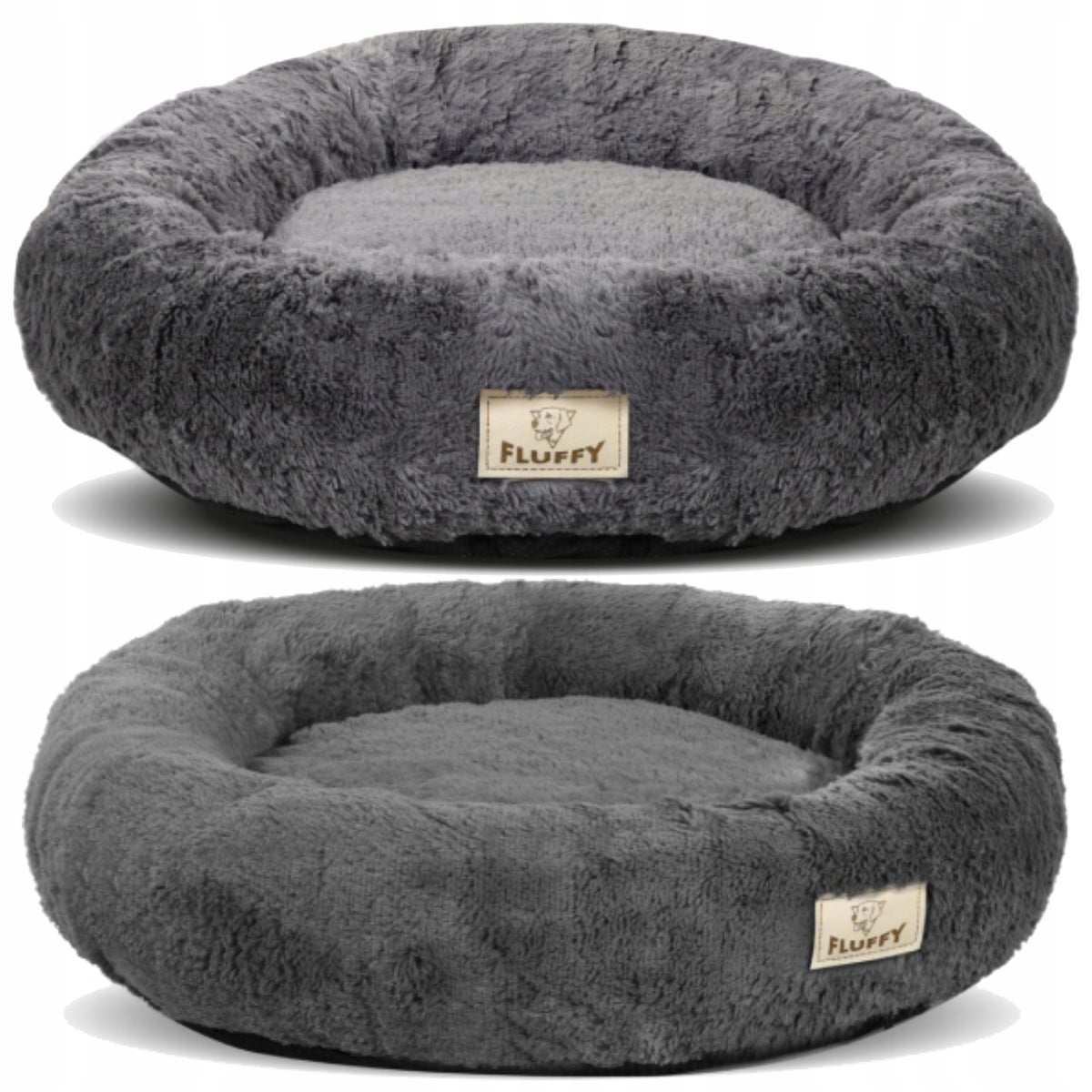 Dog Bed Cat Cloud Shaggy Bedding Removable Cover 100 cm Brand no brand