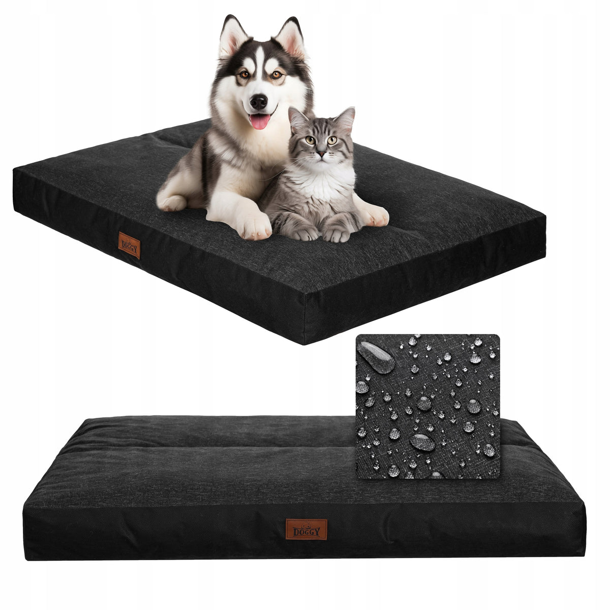 Dog Bed, Dog Mattress, Dog Playpen, Waterproof - M 70x50 cm
