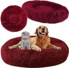 Dog Bed Pronett XL Oval Multicolor Polyester