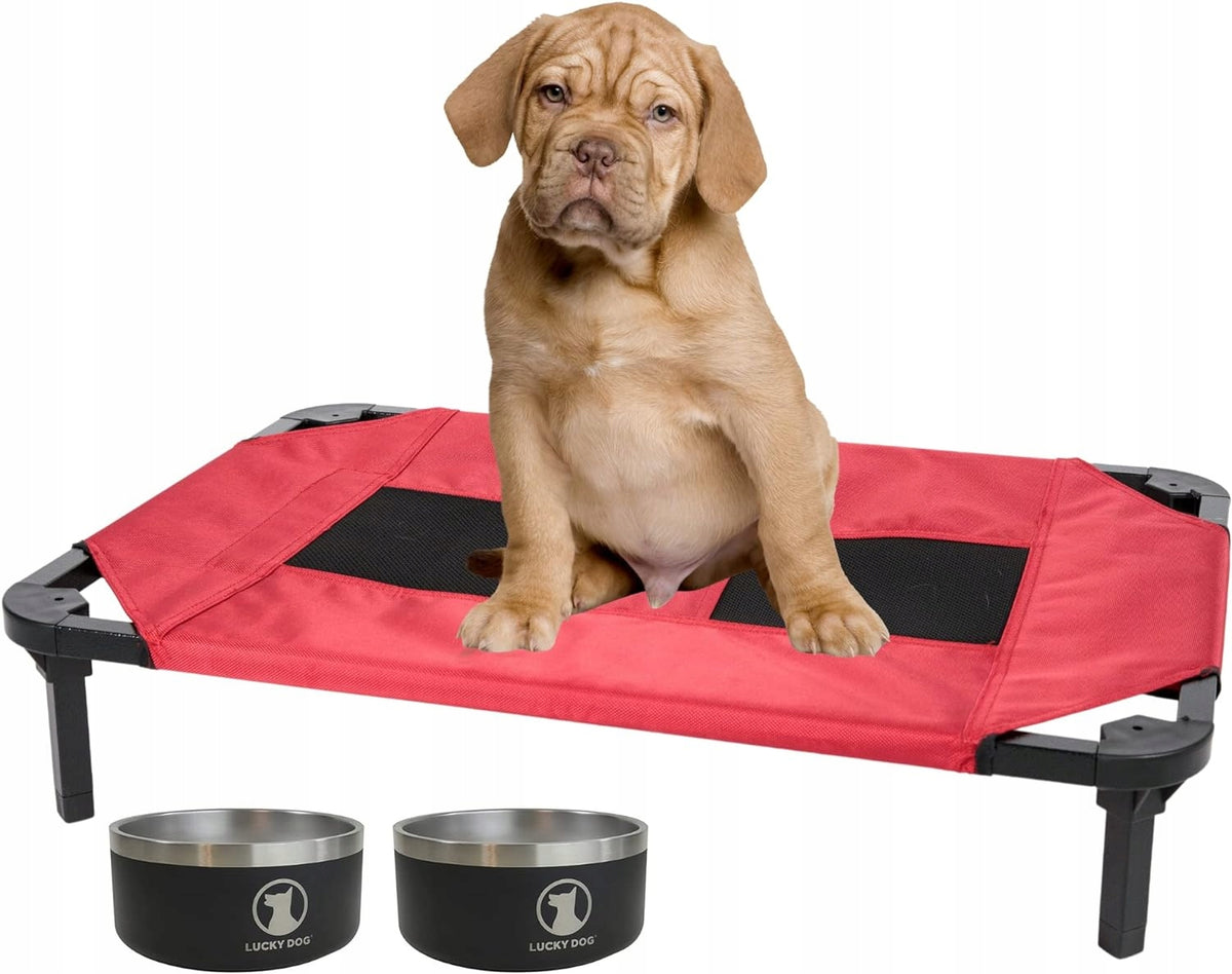 Dog Bed Red BED 73x51x19cm