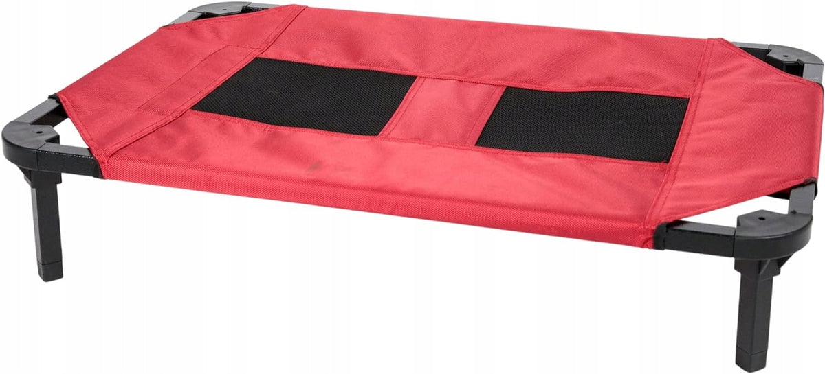 Dog Bed Red BED ON THE FRAME On The Feet 50kg 102x69x19cm Brand Lucky Dog