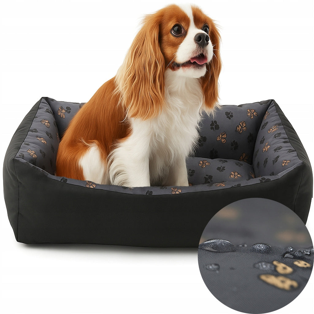 Dog Bed WATERPROOF Couch Playpen Removable Pillow 70x55 PAWS