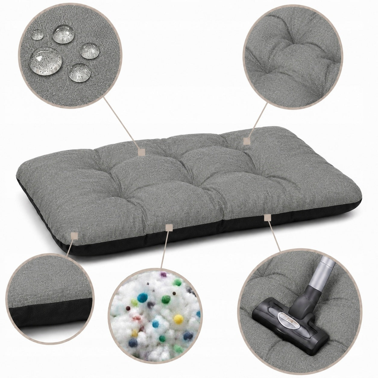 Dog Bed WATERPROOF Pillow Playpen Bedding Mat Bed 100x70 LEN Manufacturer code Legowisko dla psa kota posłanie kanapa mata