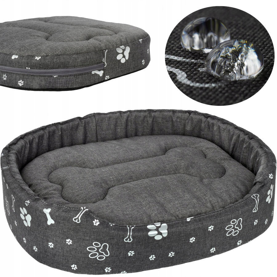 Dog Bed WATERPROOF SOFT DOG CASTLE L 68x55 Bed