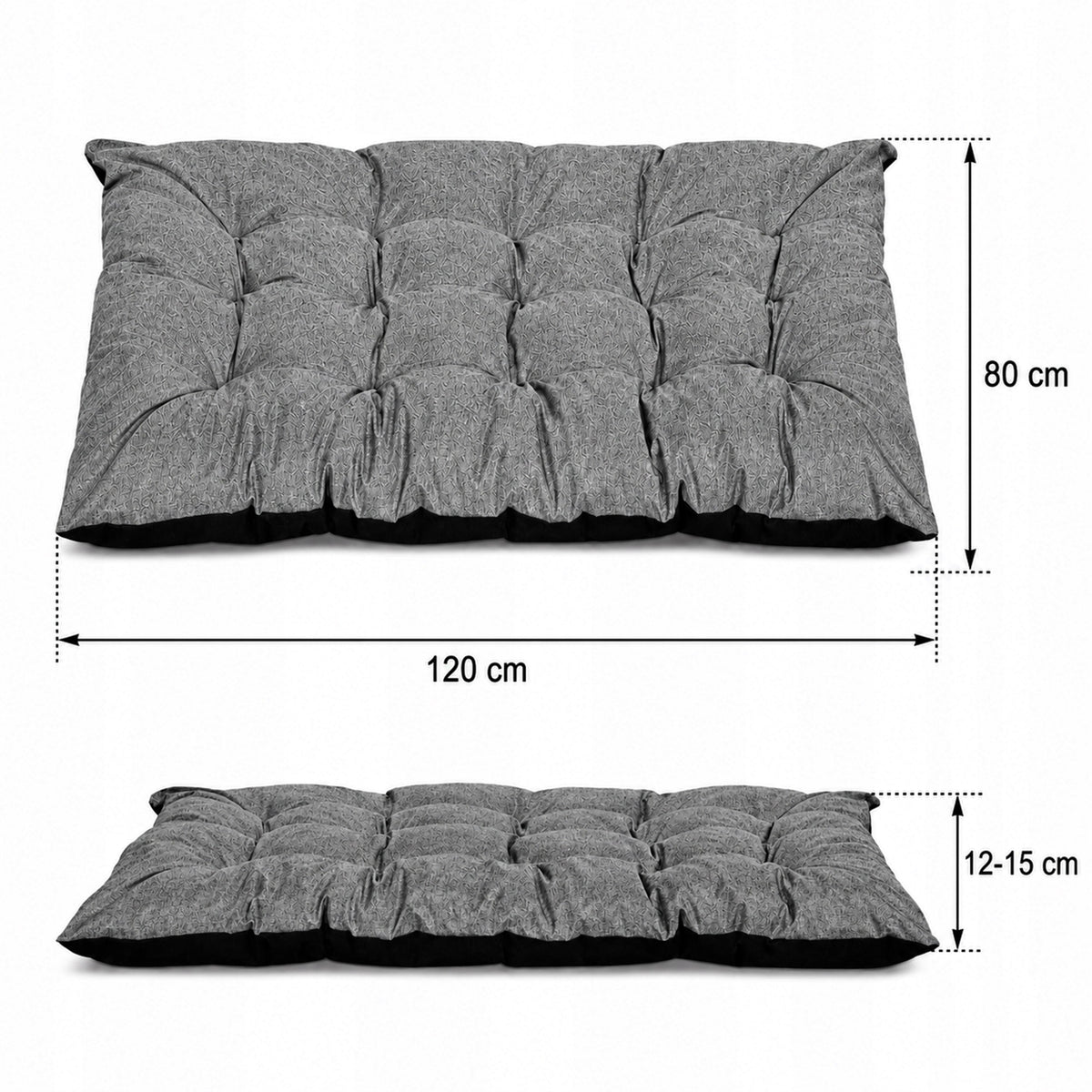 Dog Bed WATERPROOF XXL Playpen Bed Pillow 120x80 LEN Manufacturer code Legowisko dla psa kota posłanie kanapa mata