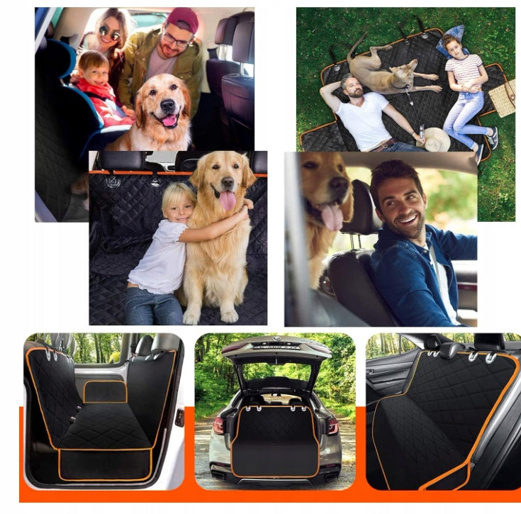 Dog Car Protective Mat Black XL Waterproof Brand no brand