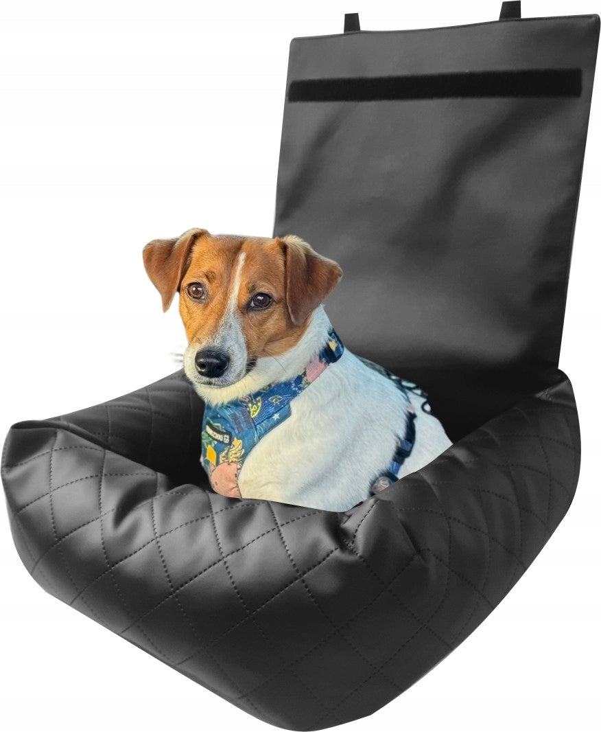 Dog Car Seat Car Transporter Faux Leather Polish Product Brand Syma
