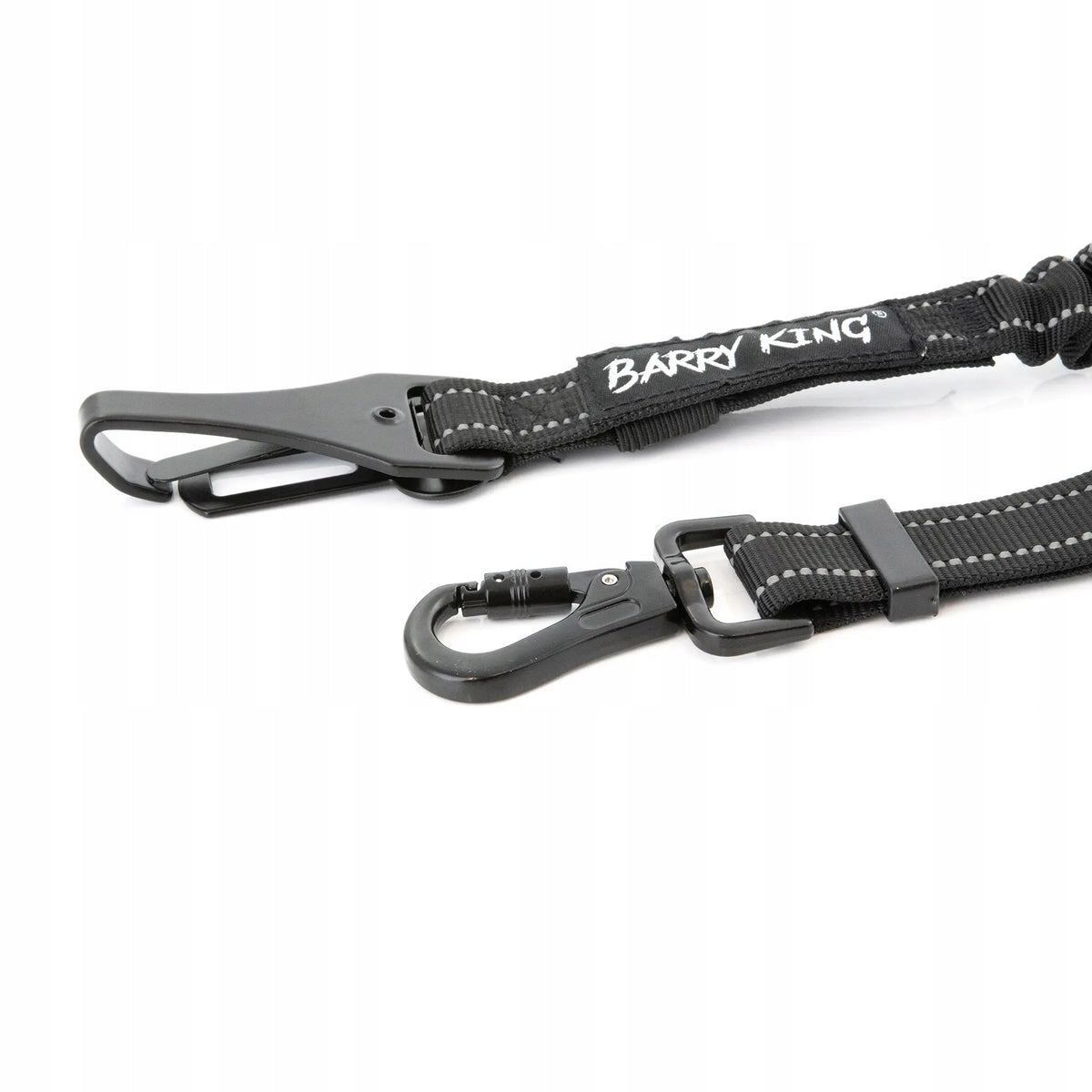 Dog/Cat Car Belt, Black, with Shock Absorber and Isofix Handle Brand Barry King
