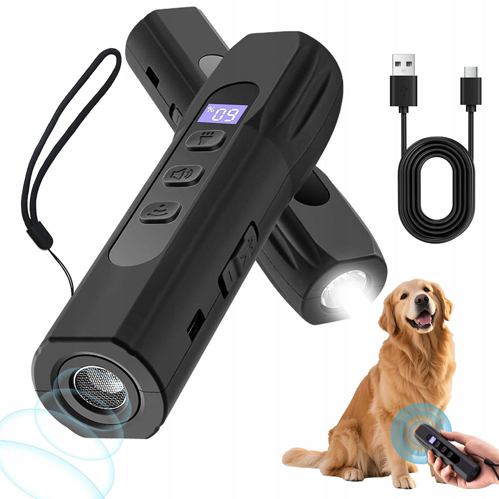 Dog Cat Repellent Ultrasound Mega Power Battery 1200 Mah 3 Levels