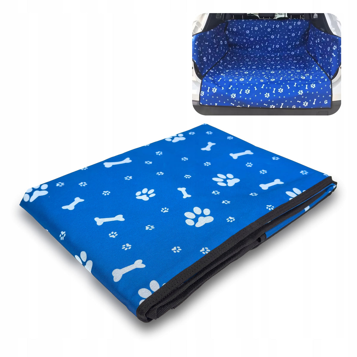 Dog Mat FOR TRUNK Car Protective CAR for Dog BLUE