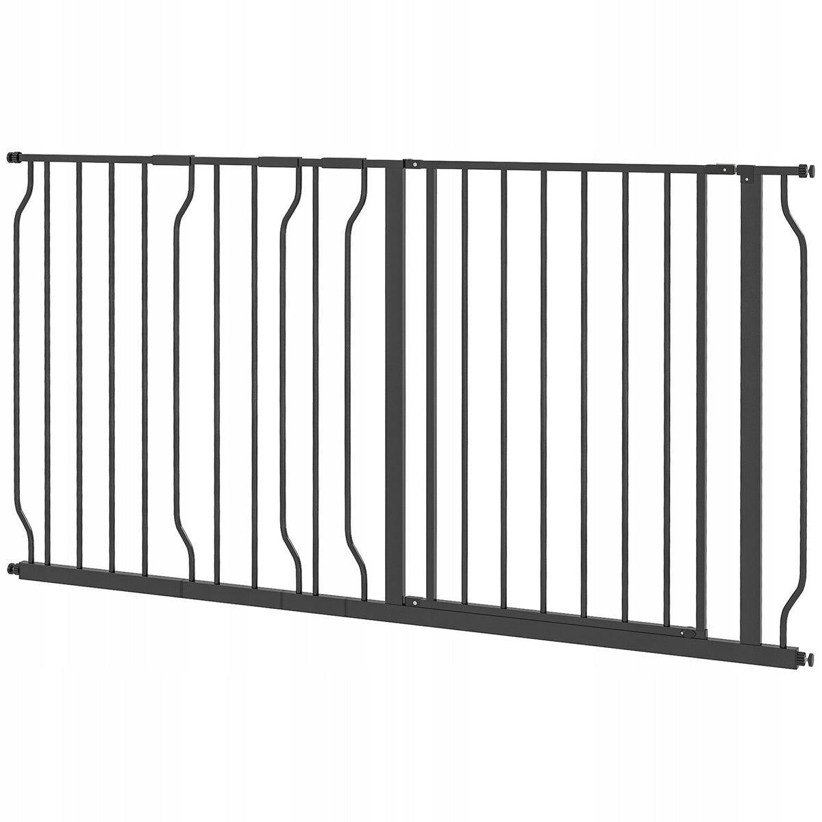 Dog Protective Gate with Double-Sided Opening System Adjustable For stairs