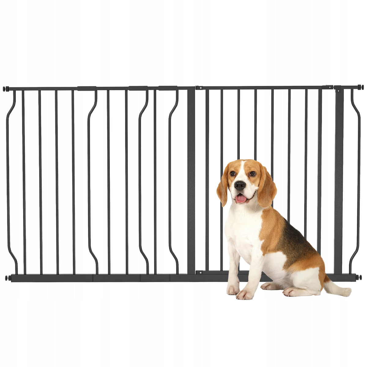 Dog Protective Gate with Double-Sided Opening System Adjustable
