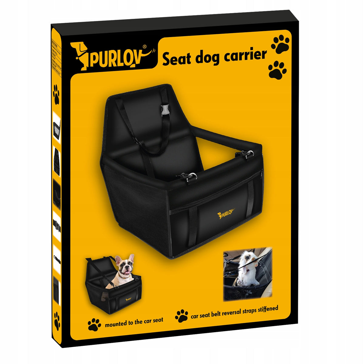 Dog Transporter Car Seat Bag Brand Purlov
