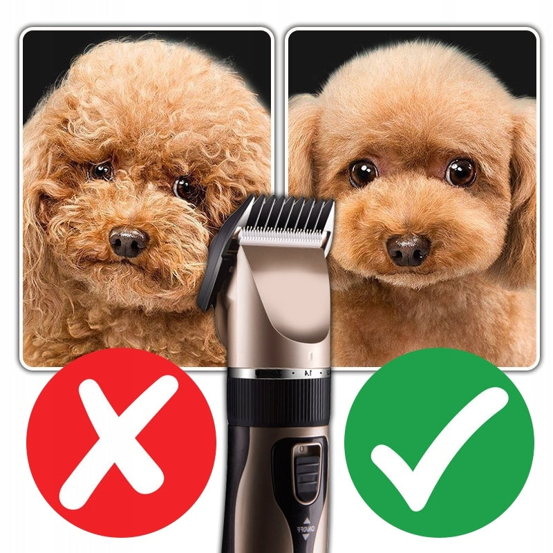 Dog and Cat Hair Clipper Wireless - USB Charging Manufacturer code Maszynka do strzyżenia bezprzewodowa USB