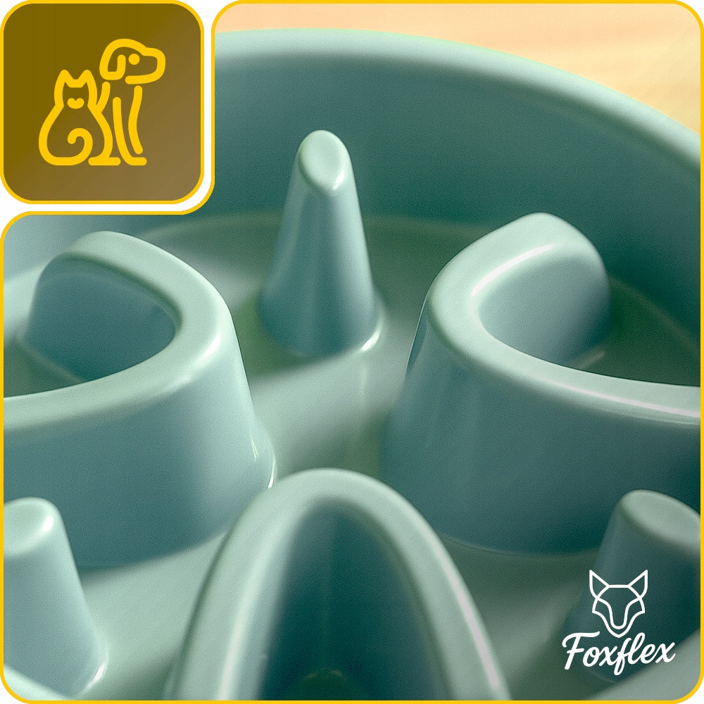 Dog and cat bowl large slowing food interactive maze Manufacturer code Miska dla zwierząt antykolkowa