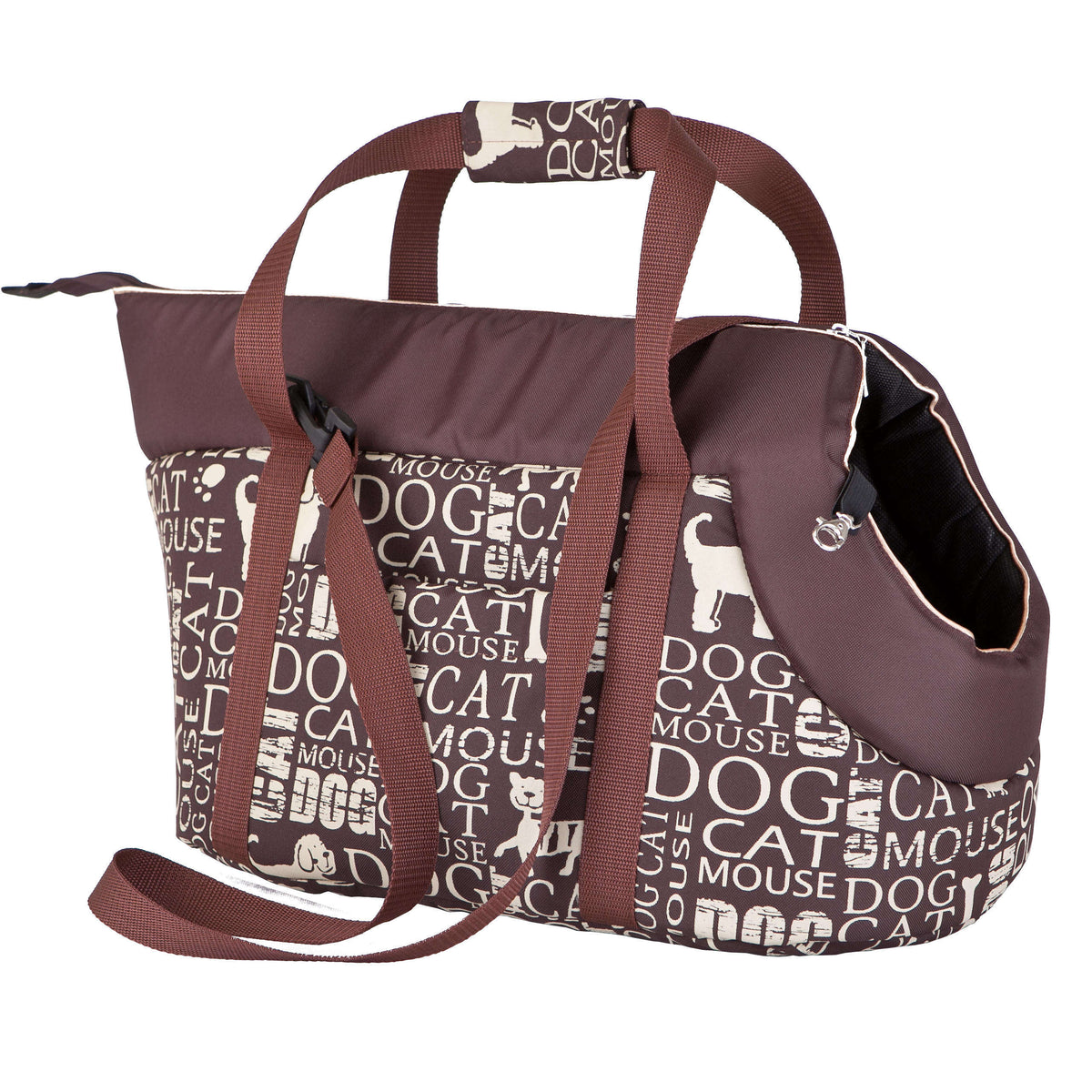 Dog and cat carrier Transport dog bag Medium 43x25x27 cm