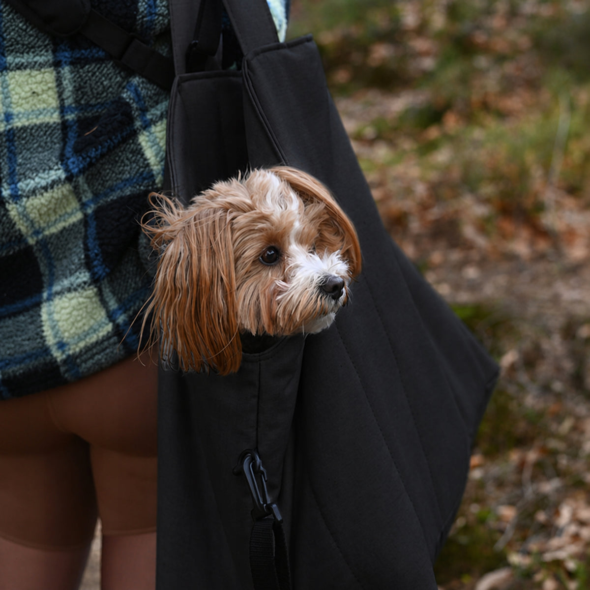 Dog bag transporter carrying 3in1 carrier bed FREEBIE keychain Packaging status original
