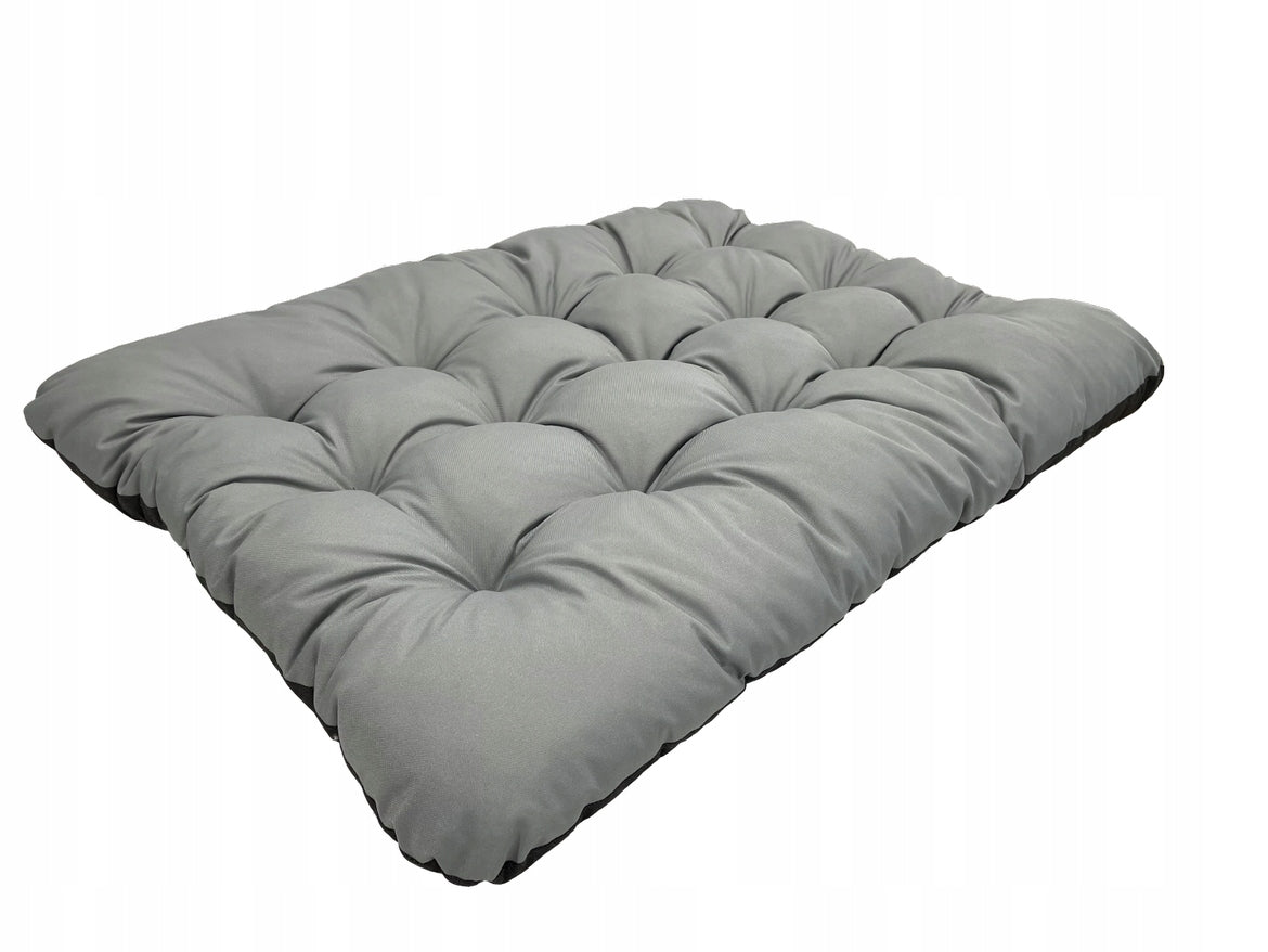 Dog bed pillow PRESTIGE 80x60 cm waterproof grey Length 80 cm