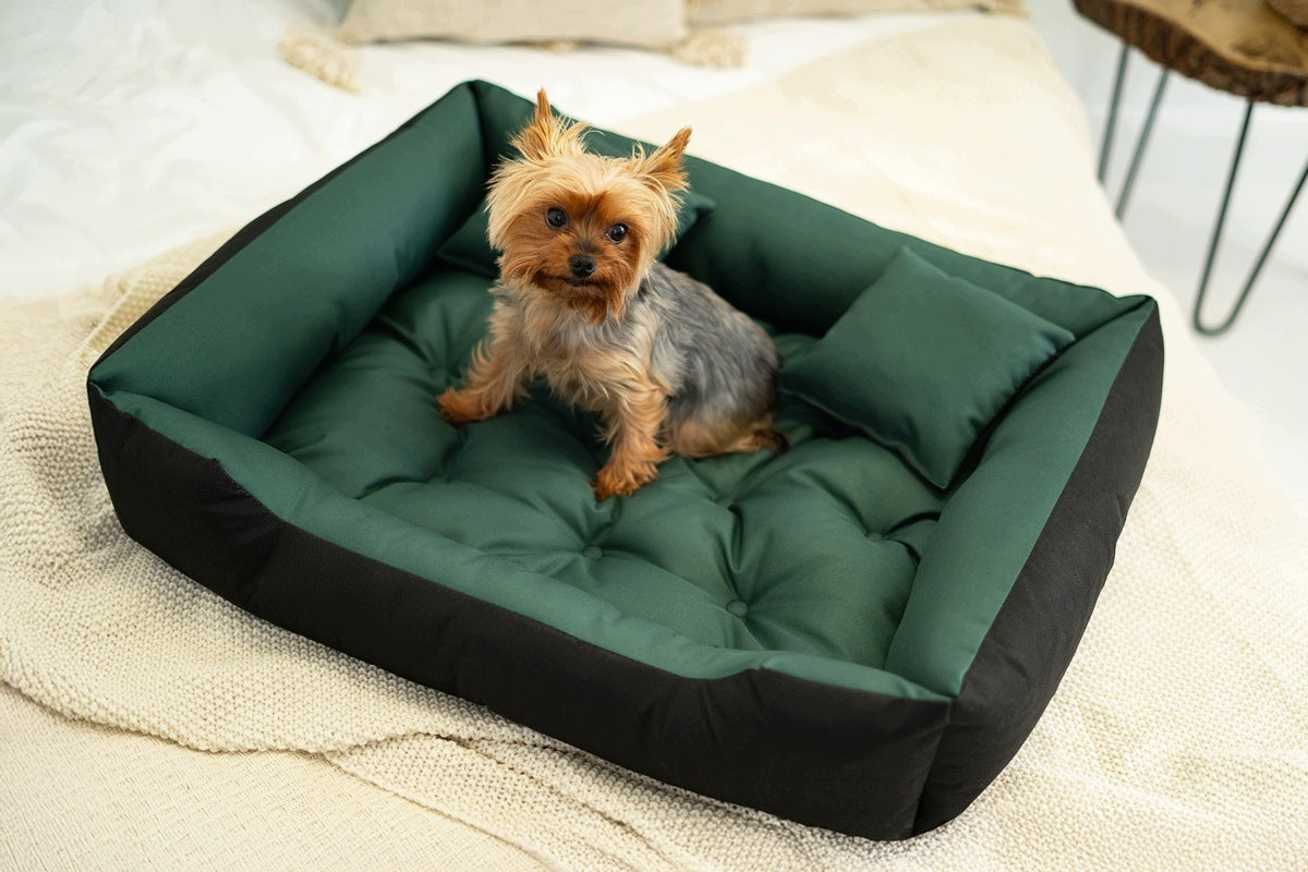 Dog bed playpen ECCO 55x45 cm waterproof green Brand BuySpace