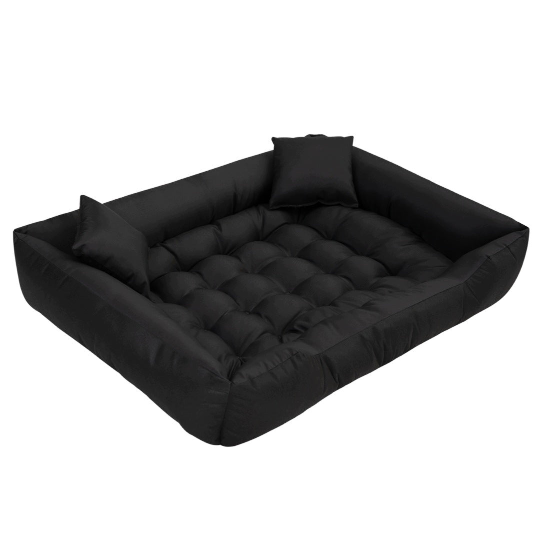 Dog bed playpen ECCO 75x65 cm waterproof black Length 75 cm