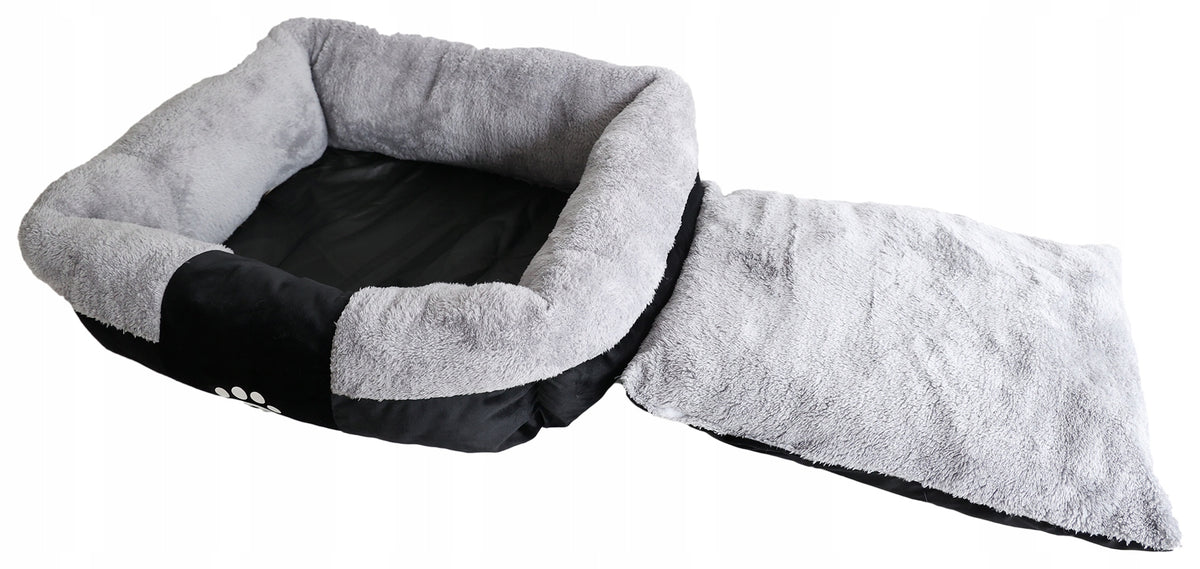Dog bed rectangle bed black M SOFA 50x41cm Brand UniQ Pets