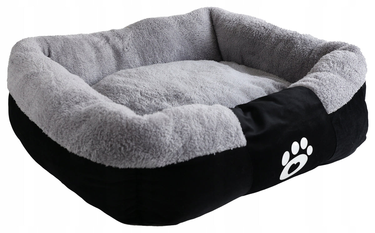 Dog bed rectangle bed black M SOFA 50x41cm