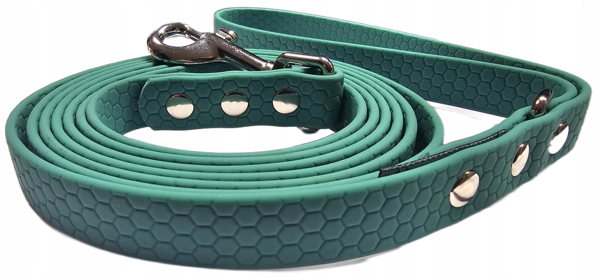 Dog leash training waterproof hexa green hunting 5 m Packaging status original
