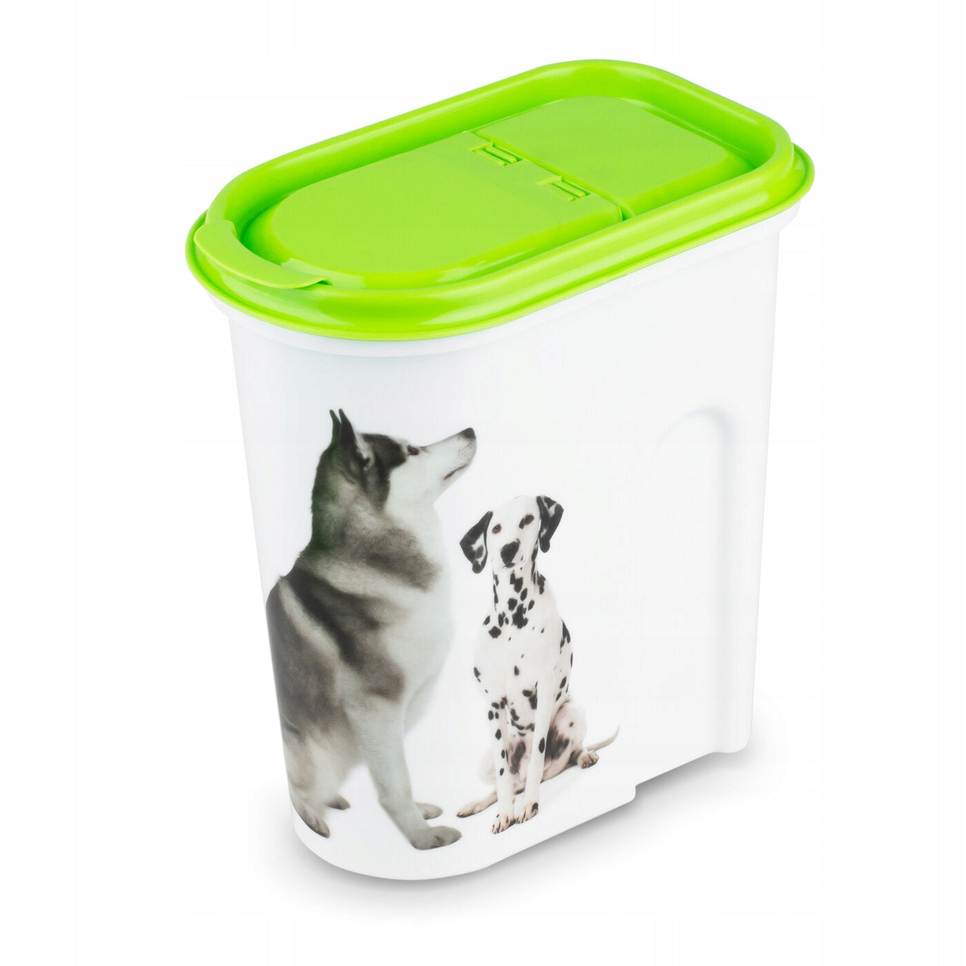 Dog or cat food container with dispenser Hega Pet 2 l mix of designs