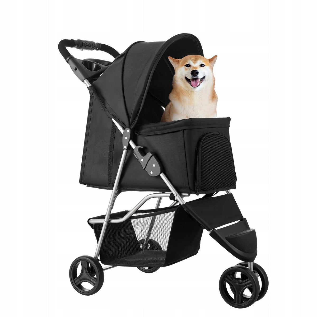 Dog stroller animal black size. universal 46 x 99 x 83 cm Brand SucceBuy