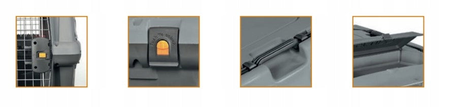 Dog transporter Skudo 5 metal doors with lock IATA 79x58,5x65 Brand no brand