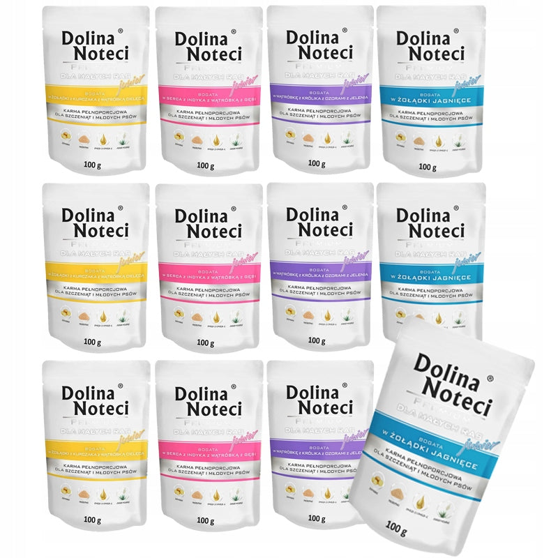 Dolina Noteci Junior Small Breeds Mix of flavors 12x100g