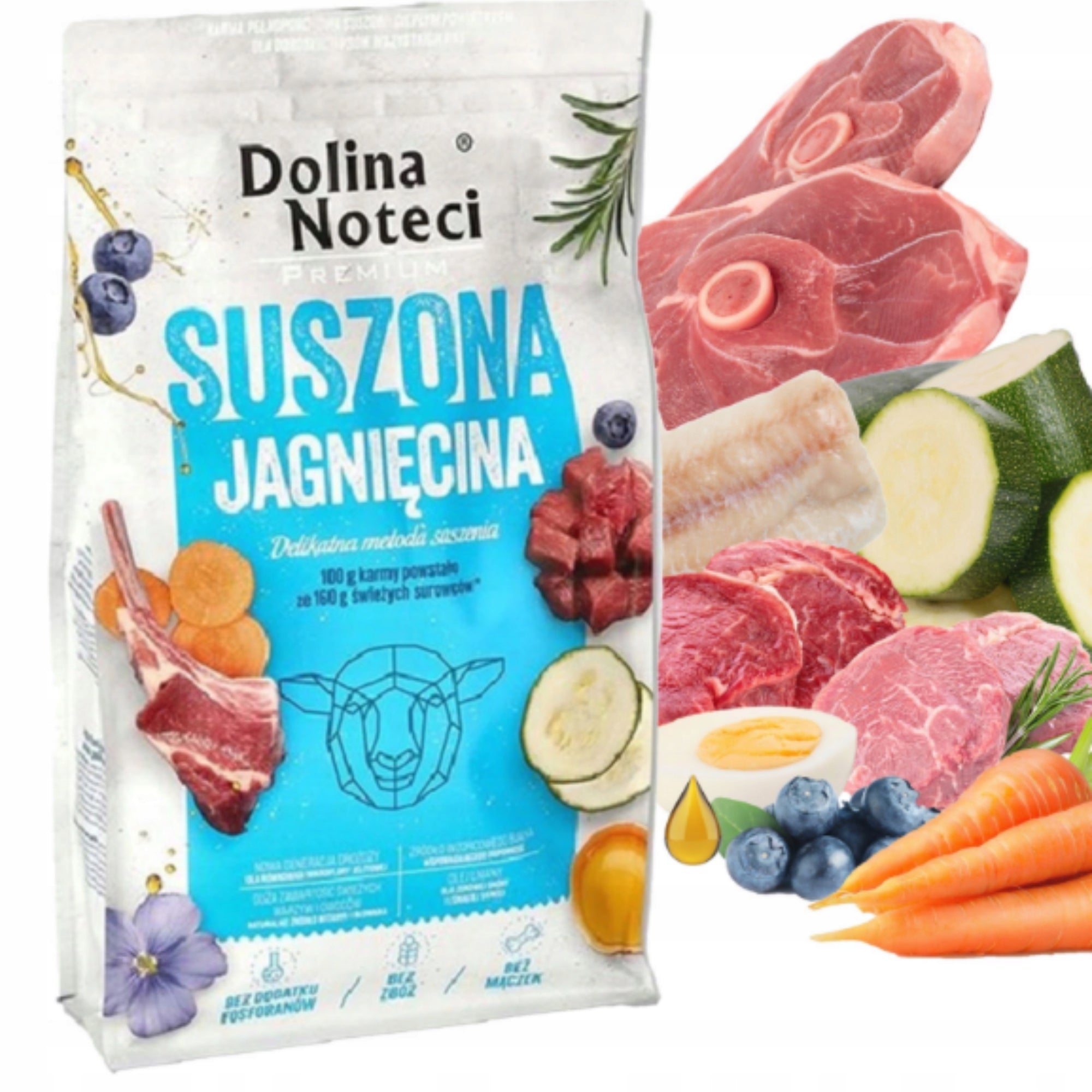 Dolina Noteci Premium Adult Lamb Dried Dog Food Op. 9kg