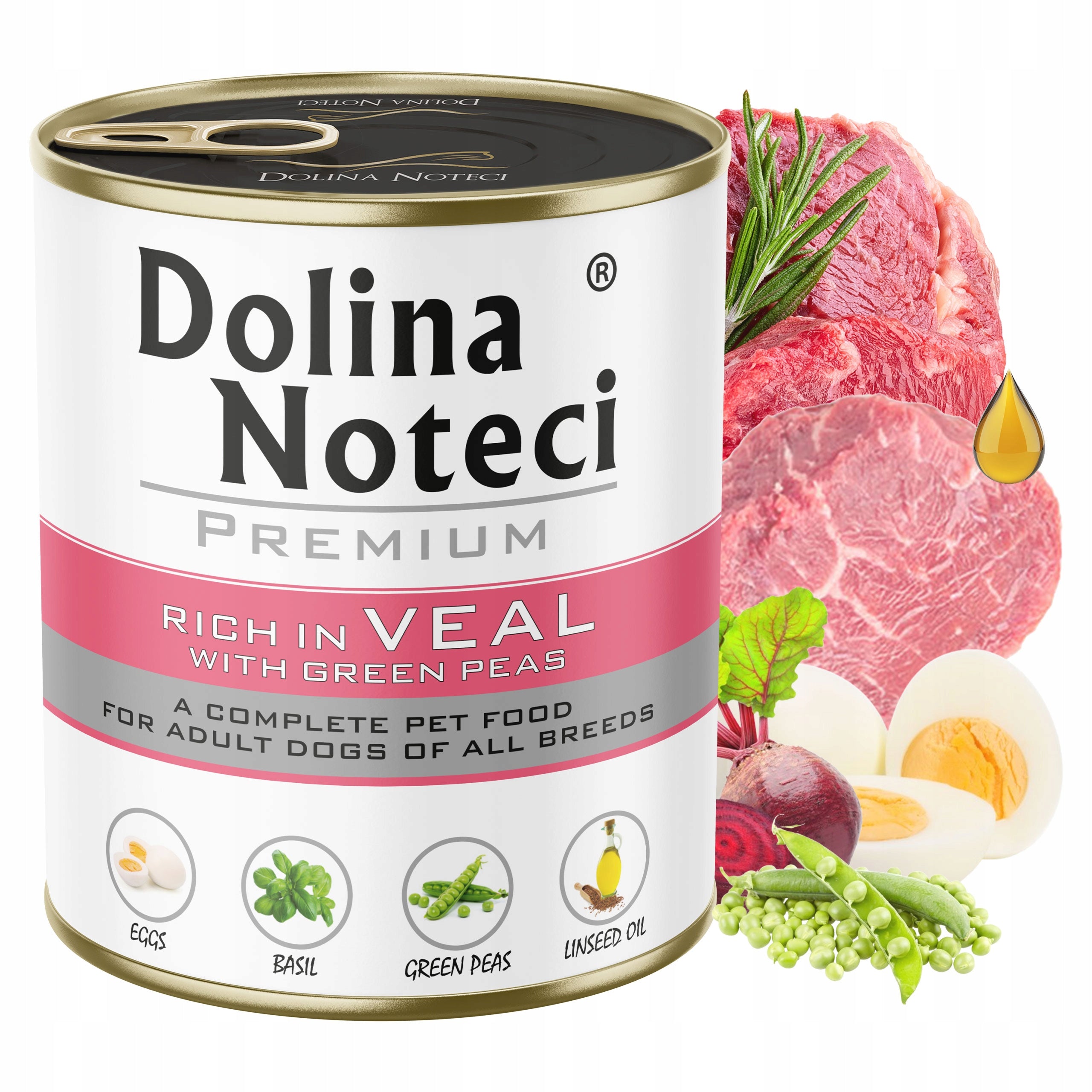 Dolina Noteci Premium Mix of Flavours Wet Dog Food 24 x 800g Grain Free EAN (GTIN) 5906641673397