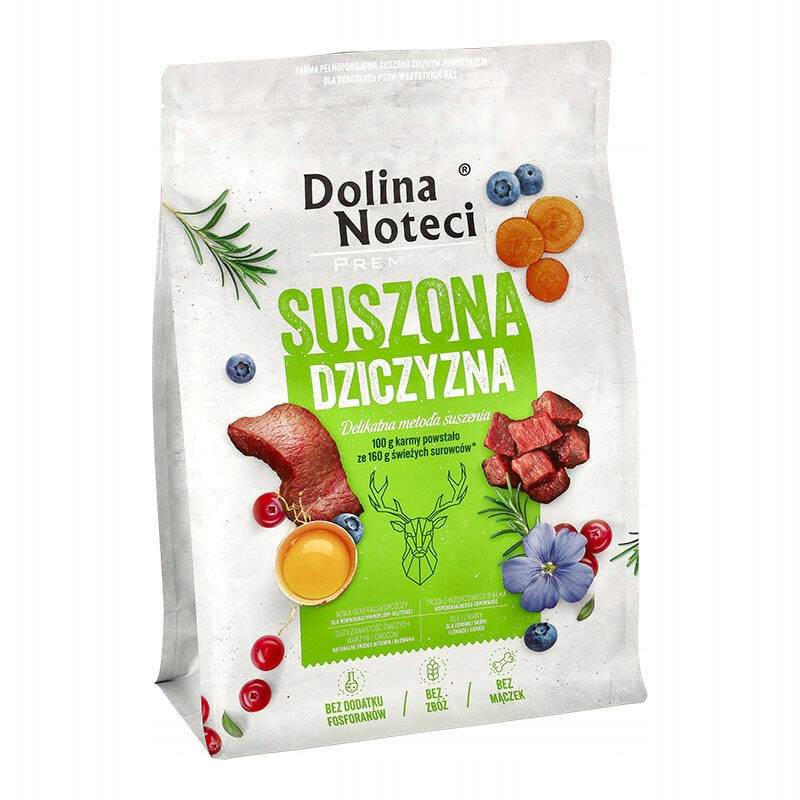 Dolina Noteci Premium dry dog food venison 3kg
