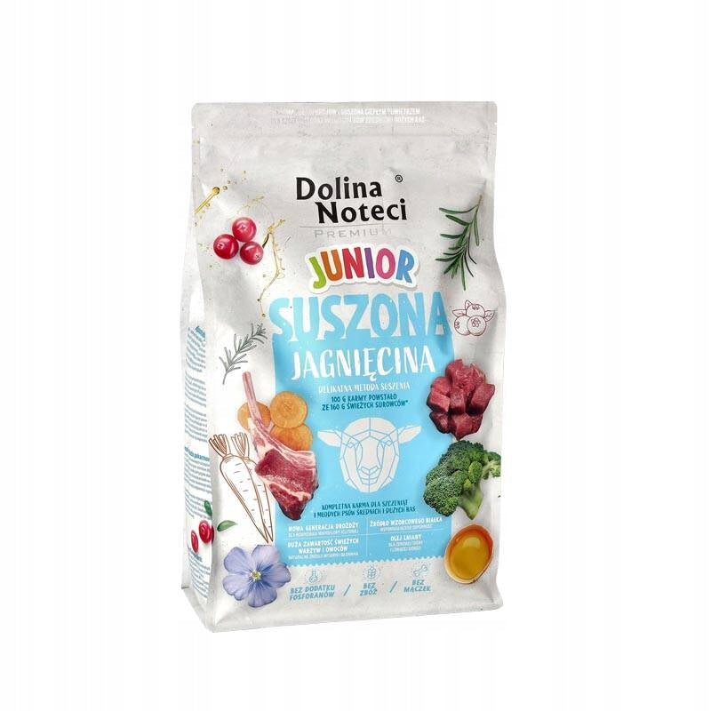 Dolina Noteci Premium junior Dried dog food Lamb 4 kg Brand Dolina Noteci