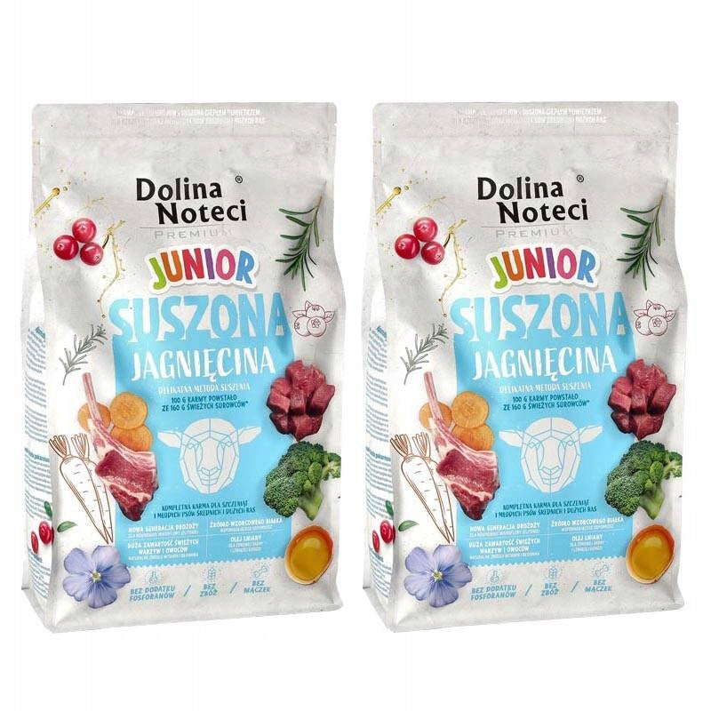 Dolina Noteci Premium junior Dried dog food Lamb 4 kg Product weight 4 kg