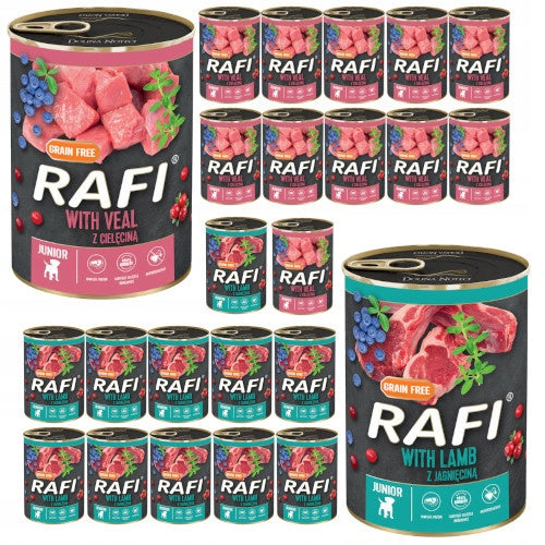 Dolina Noteci Rafi junior mix of flavours 24x400g