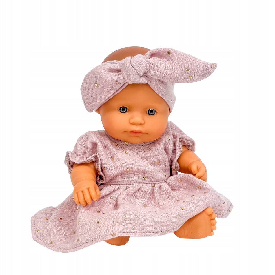 Doll Miniland 21 cm, European + set of clothes Przytullale