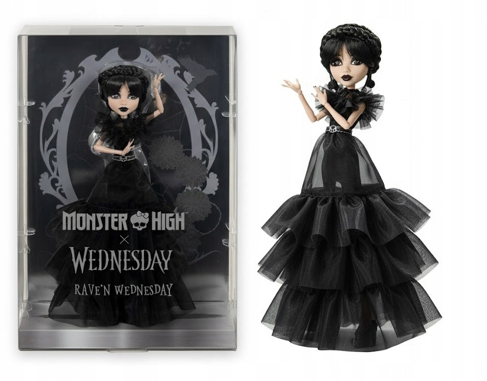 Doll Monster High X Wednesday Rave HXJ03