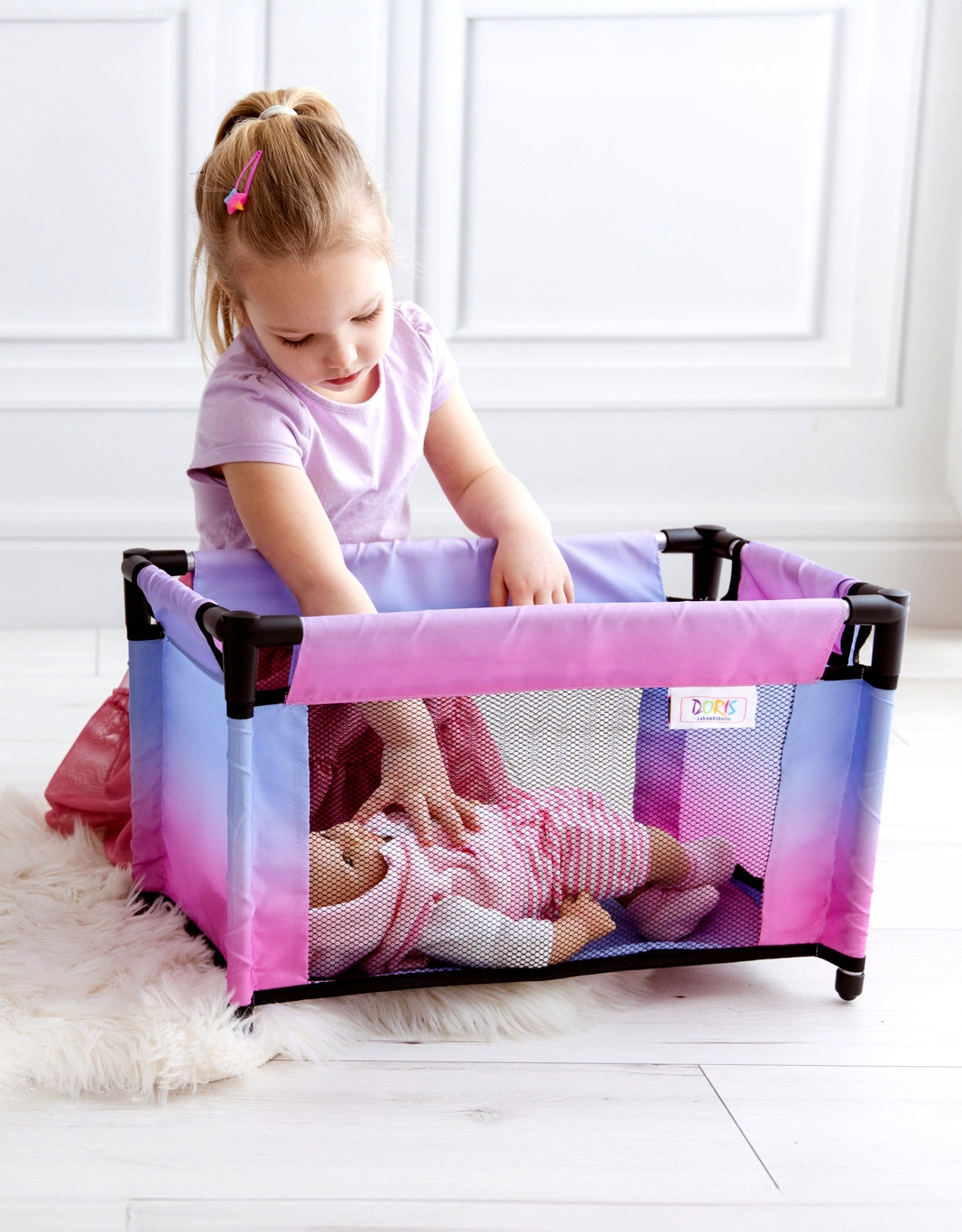 Doll Stroller 3in1 COT CHAIR BEDDING BAG CHANGING TABLE SET XXL Manufacturer code 9346NB/Z15