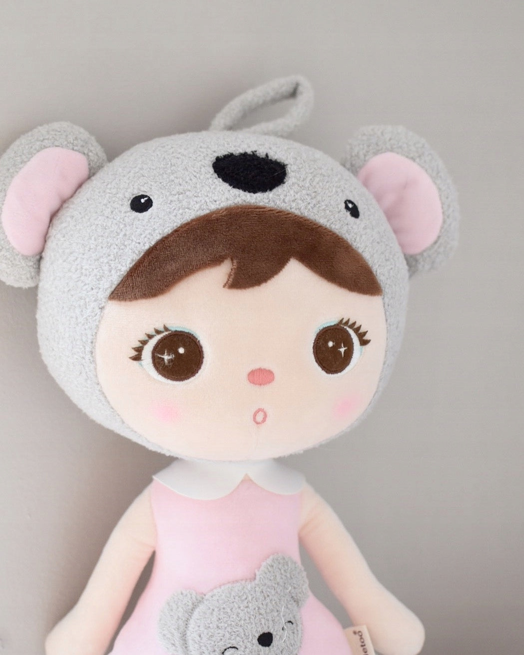 Doll with name Metoo Koala, cuddly toy, gift for girl Kid's age 0+