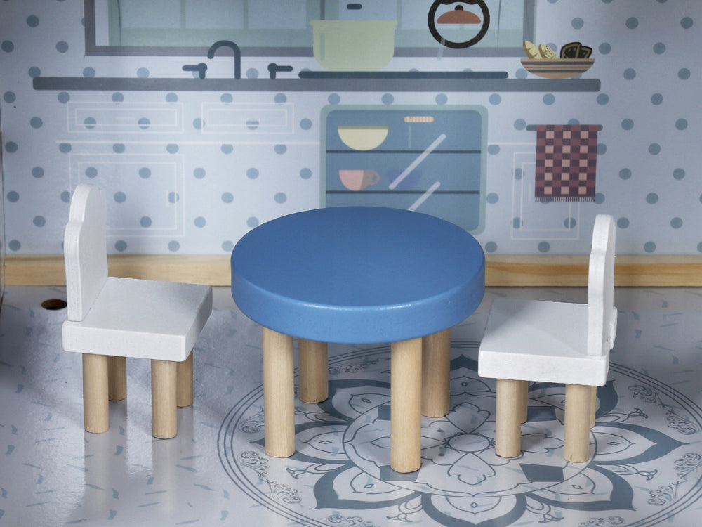 Dollhouse 3 floors + accessories Brand Jokomisiada