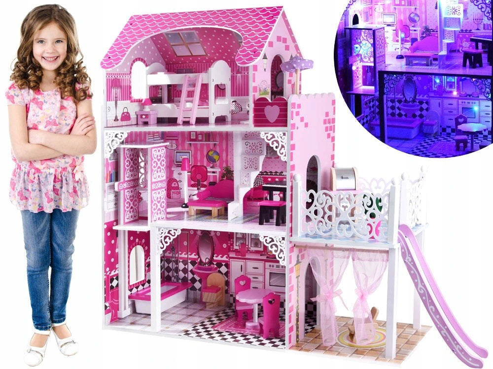 Medinis lėlių namelis Fluxar home MN-1085 90cm